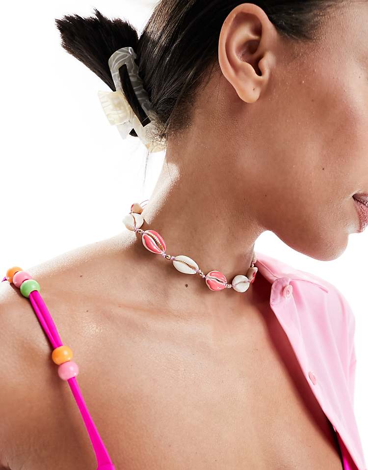 https://images.asos-media.com/products/south-beach-shell-choker-necklace-in-hot-pink/205565960-1-hotpink?$n_750w$&wid=750&fit=constrain