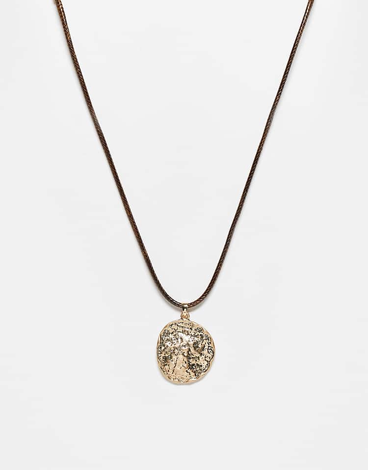 https://images.asos-media.com/products/reclaimed-vintage-unisex-brown-cord-necklace-with-molten-gold-pendant/208613157-1-gold?$n_750w$&wid=750&fit=constrain